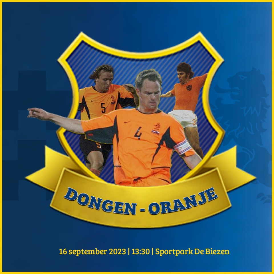  Oud-VV Dongen speelt wedstrijd tegen oud-Oranje